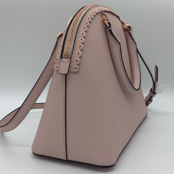 MICHAEL KORS EMMY LG DOME Satchel Bag Blossom - Picture 3 of 8